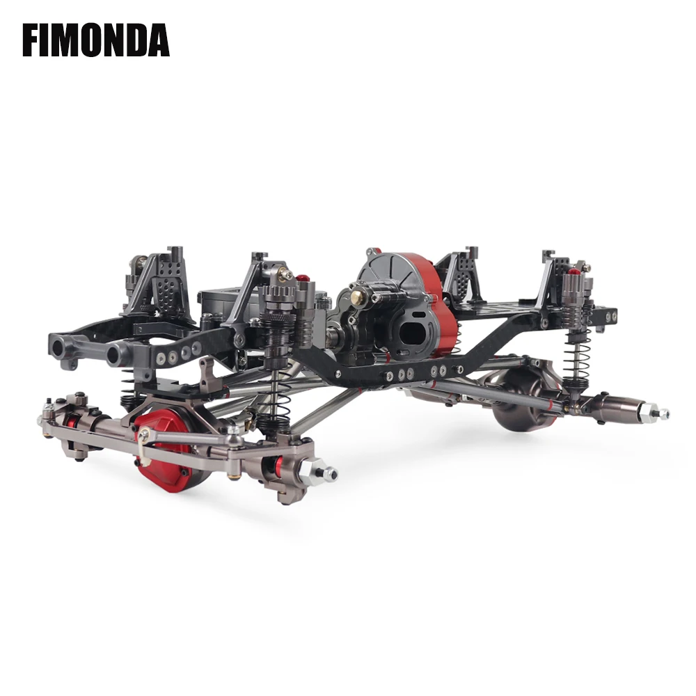 Rc Hobby Kit - Fimonda-rcクローラーメタルシャーシキット1/10 313 