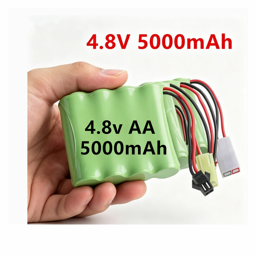 Rc Hobby Light - AA 4.8v 5000mah 充電式ニッケル水素バッテリーパック RC おもちゃ照明電動工具