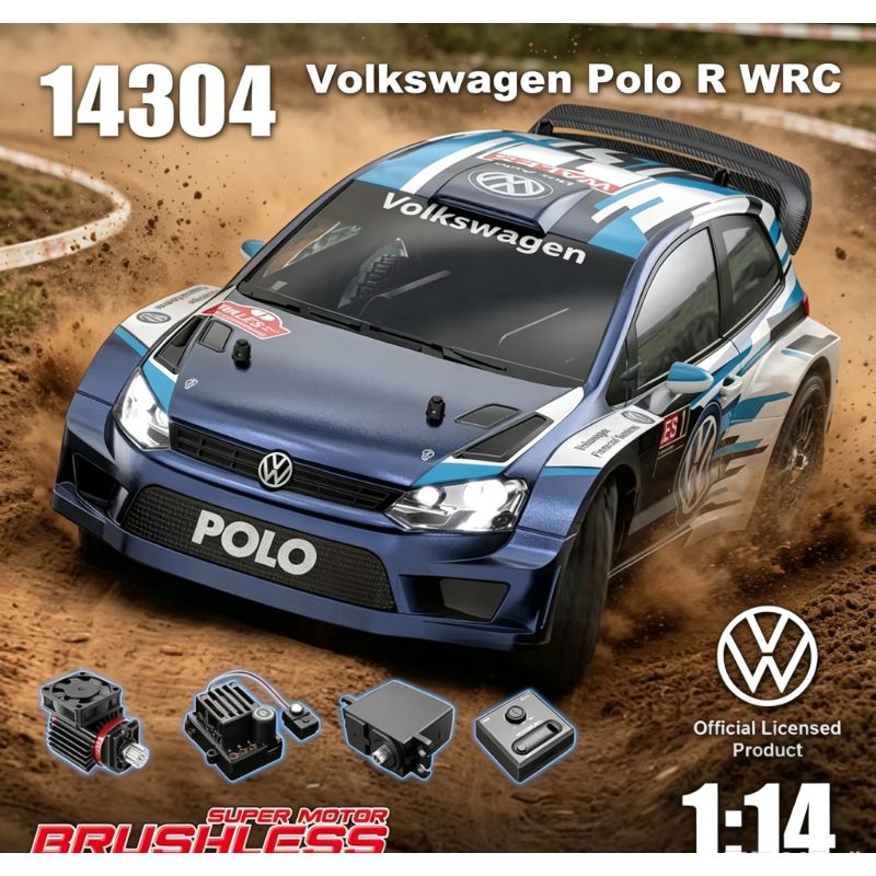 Rc Hobby Race Track - Mjx 14304 1/14 4WD ブラシレスRCラリードリフトカー 2.4G