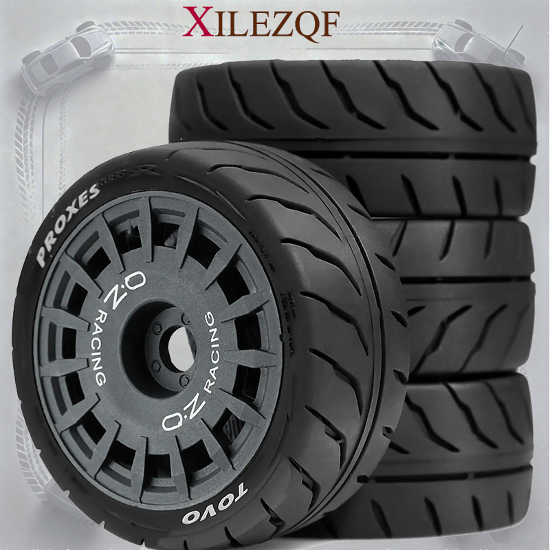 Rc Hobby Drift Car - XILEZQF 4個入り 1/10 オンロード ツーリングタイヤ 12mm