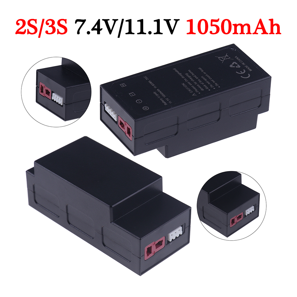 Rc Hobby Hub - 車のリポバッテリー,2s 7.4v/3s 11.1v 1050mah,mjx用hyper go h16h
