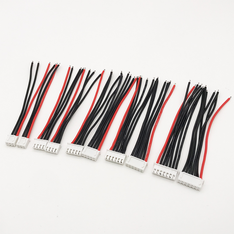Rc Hobby Charger - 10 ピース/ロット 1S/2S/3S/4S/5S/6S/8S リポバッテリーバランス充電器ケーブル IMAX B6