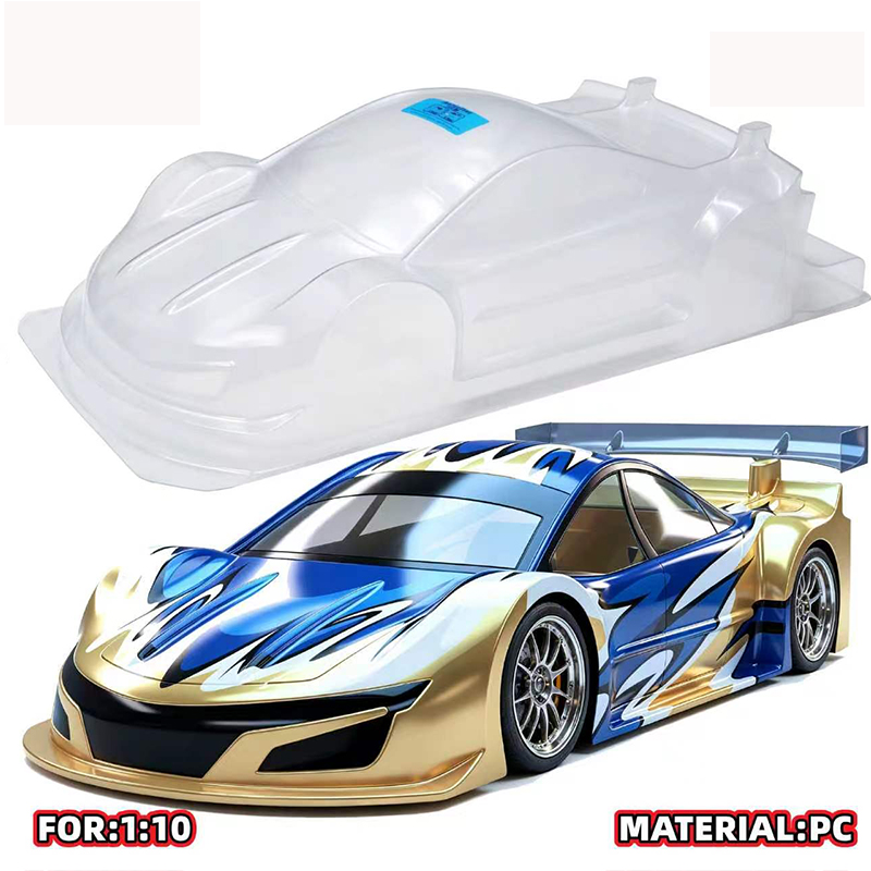 Rc Hobby Drift Car - 1/10 RCオンロードドリフトカーボディシェル 190mm クリアポリカーボネートPCシェル 4105 Vortex