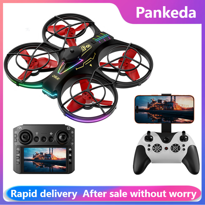 Rc Hobby Light - RH830 プロフェッショナル4K HDドローン、レーザー障害物回避＆LEDライト搭載、RC空撮クアッドコプター、ギフト、おもちゃ、ホビー