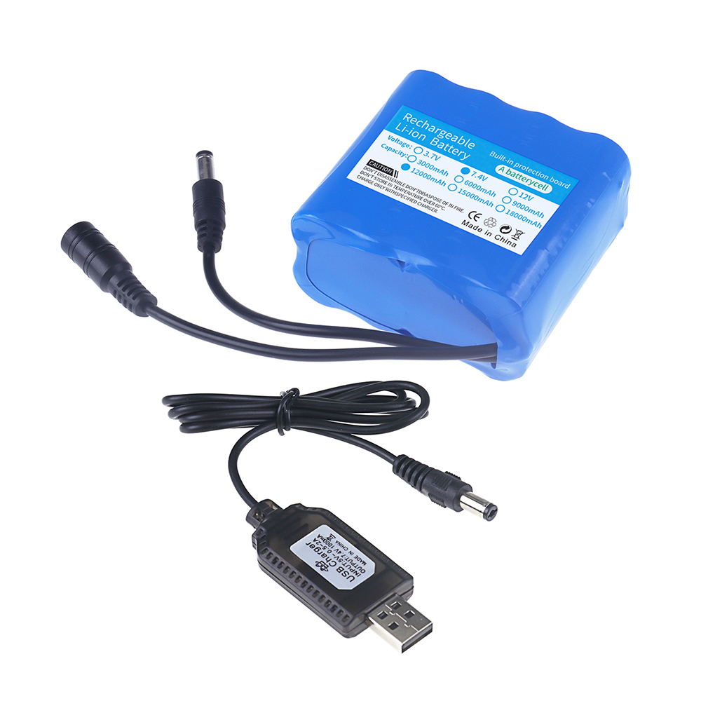 2S4P 18650 リチウム電池 7.4V 12000mA - Rc Hobby Hub のレビューと価格