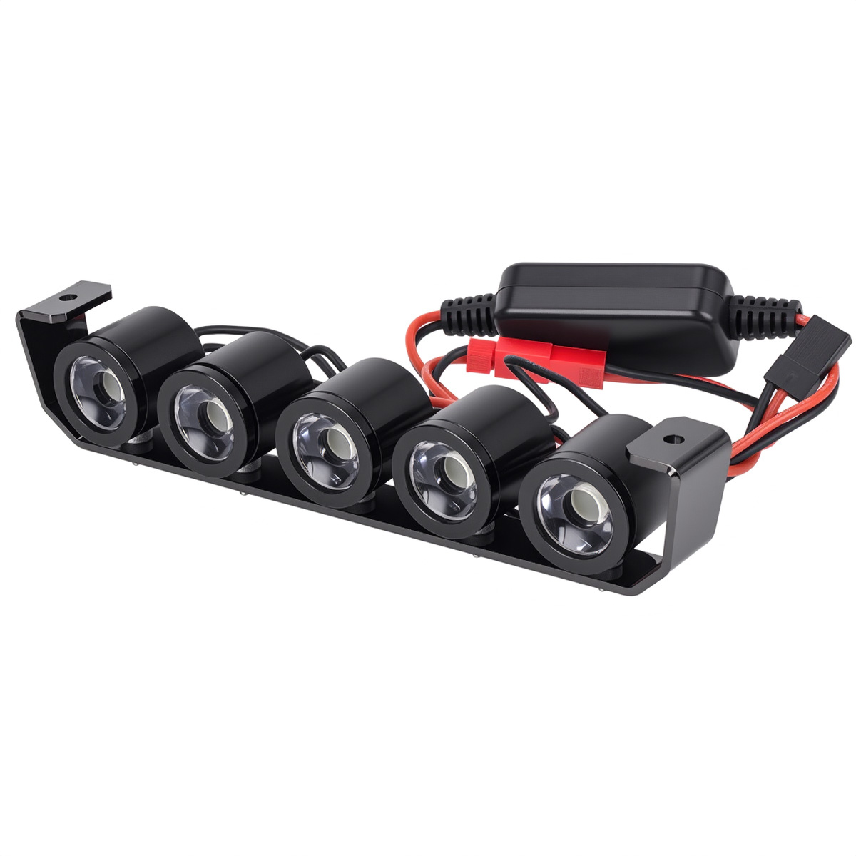 アルミ製5LEDライトヘッドライトスポットライト 1/10  - Rc Hobby Horizon のレビューと価格