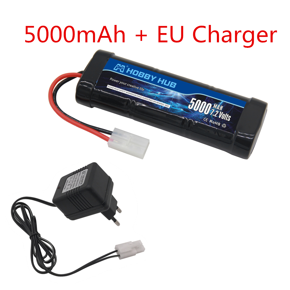 新しい 7.2V バッテリー 5000/6800mAh Ni - Rc Hobby Hub のレビューと価格