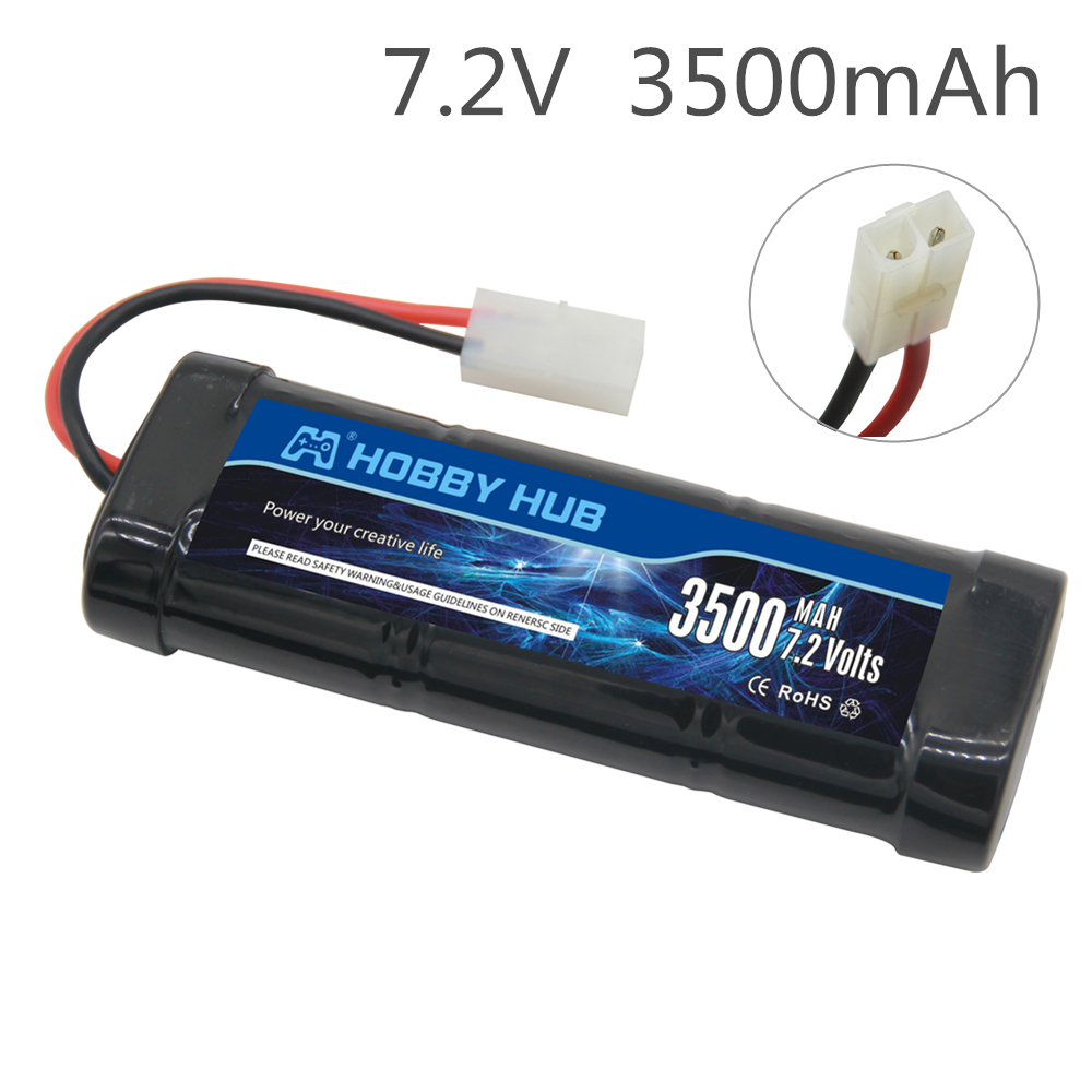 新しい 7.2V バッテリー 5000/6800mAh Ni - Rc Hobby Hub のレビューと価格
