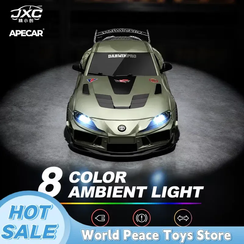 JXC 1:43 ミニRCドリフトカー 4WD ジャイロ安定 - Rc Hobby Light のレビューと価格