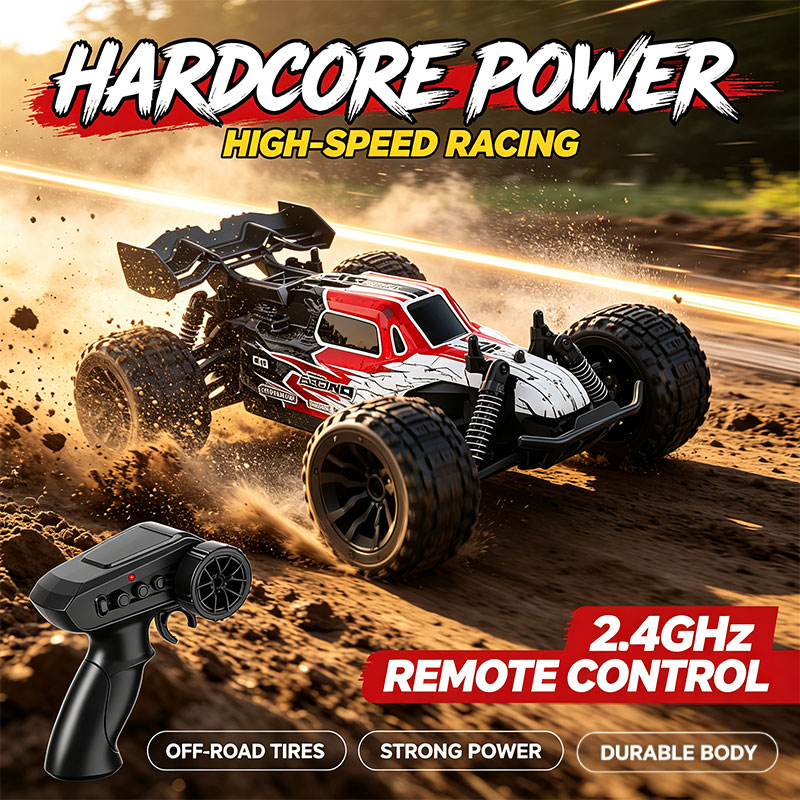 RCカー 20KM/H 高速 4WD オフロード モンスター - Rc Hobby Race Track のレビューと価格