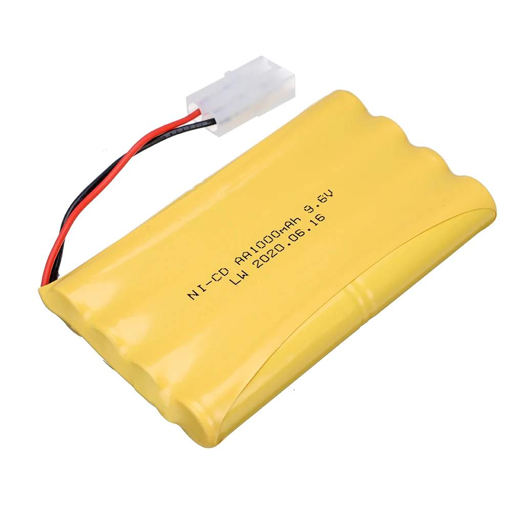 9.6V 1000mAh Ni-CD AA充電式バッテリー  - Rc Hobby Charger のレビューと価格