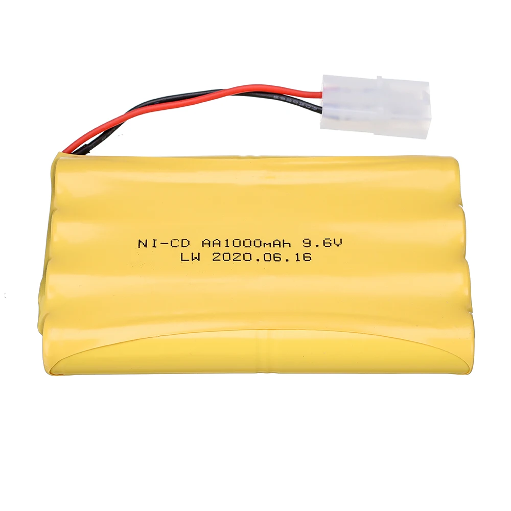 9.6V 1000mAh Ni-CD AA充電式バッテリー  - Rc Hobby Charger のレビューと価格
