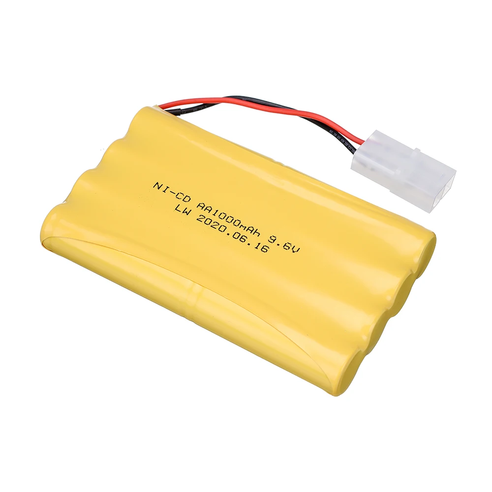 9.6V 1000mAh Ni-CD AA充電式バッテリー  - Rc Hobby Charger のレビューと価格