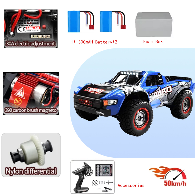 JJRC Q130 1:14 4WDブラシレスRCカー 時速 - Rc Hobby Line のレビューと価格