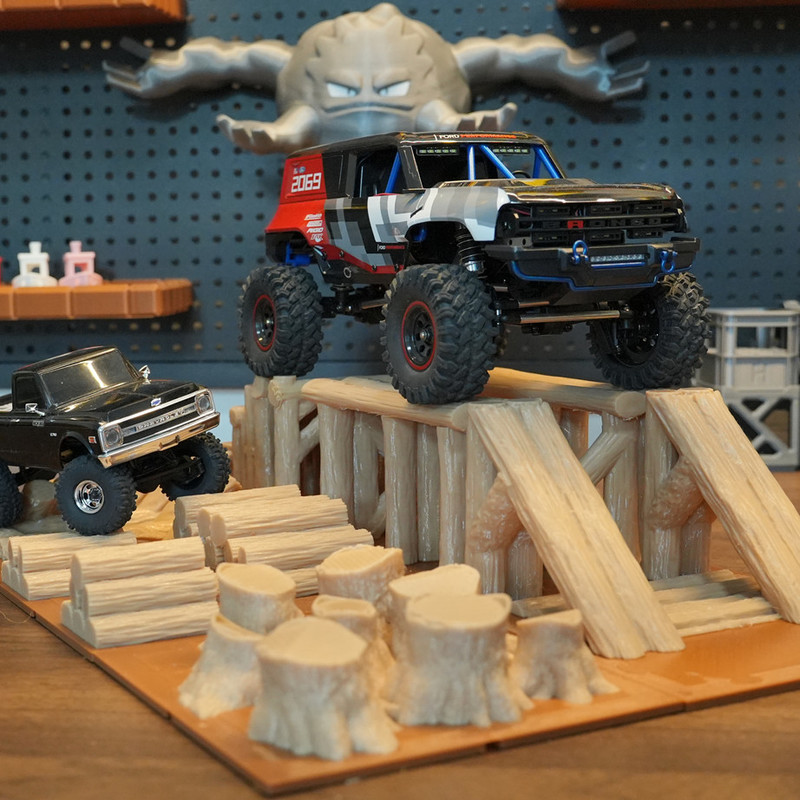 AX30対応RCクローラー障害物コース 1/30 1/24  - Rc Hobby Desk のレビューと価格