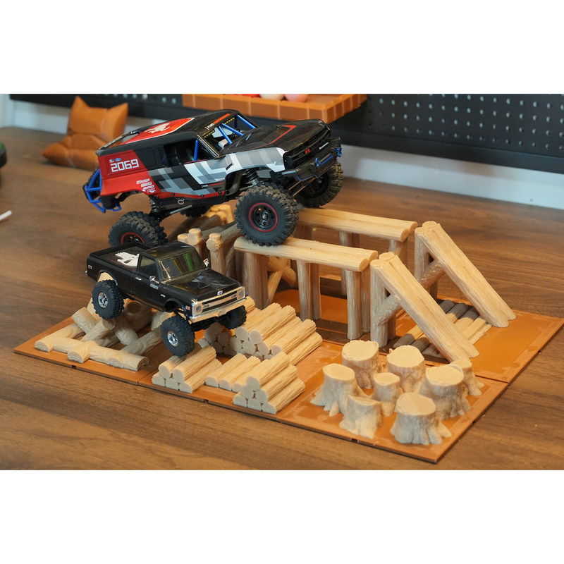 AX30対応RCクローラー障害物コース 1/30 1/24  - Rc Hobby Desk のレビューと価格