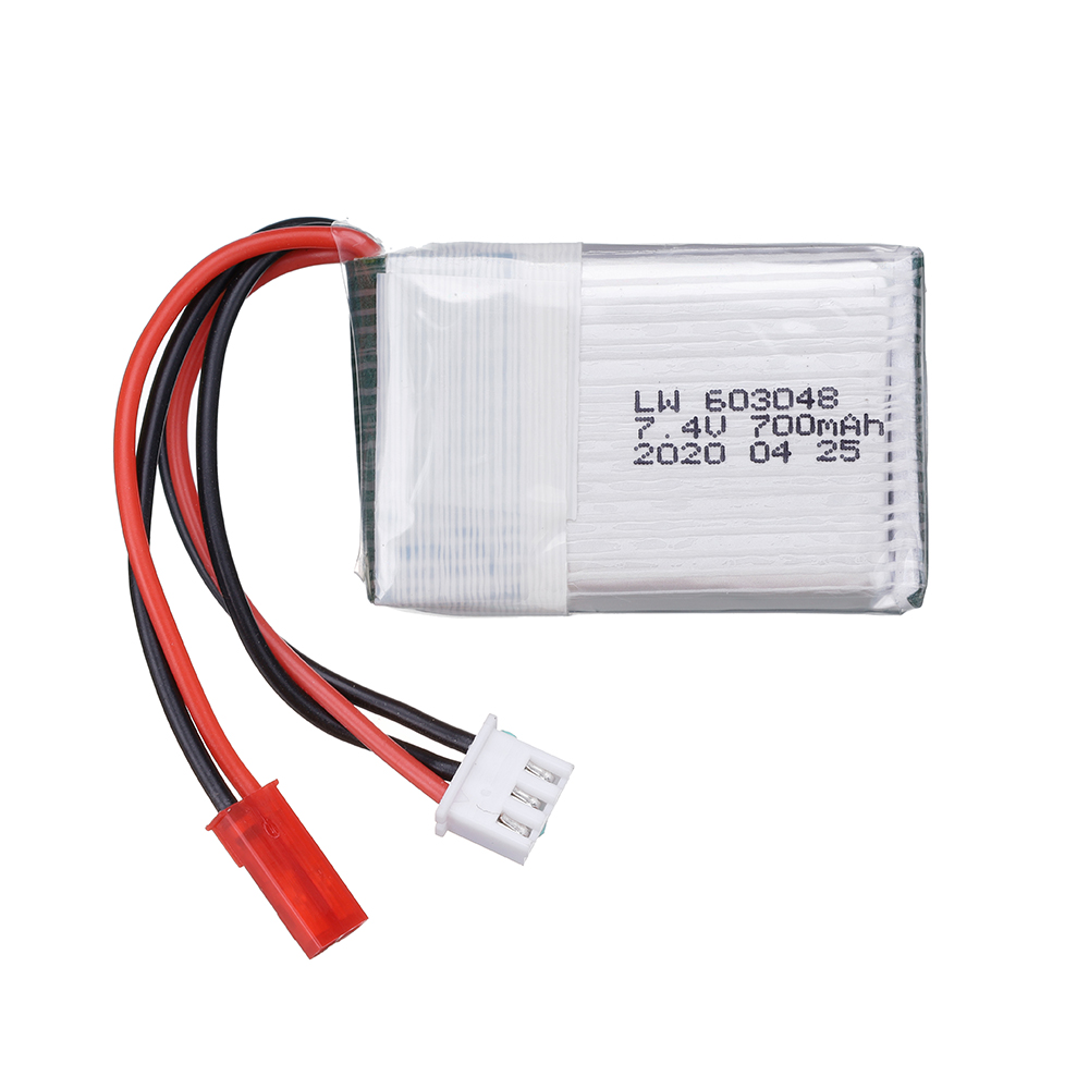 7.4V 700mAh 25c リポバッテリー MJXRC  - Rc Hobby Hub のレビューと価格