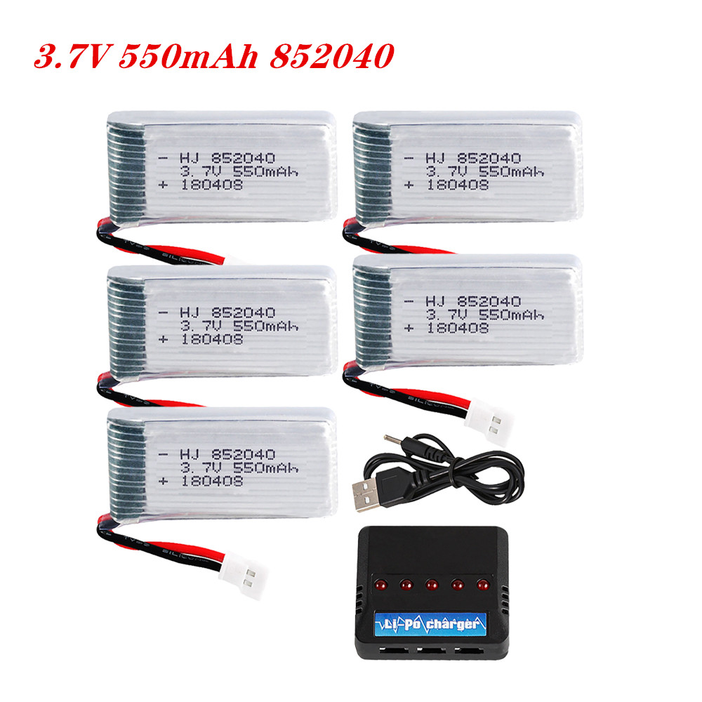 3.7V 550mAh 25C リポバッテリー 852040 - Rc Hobby Hub のレビューと価格
