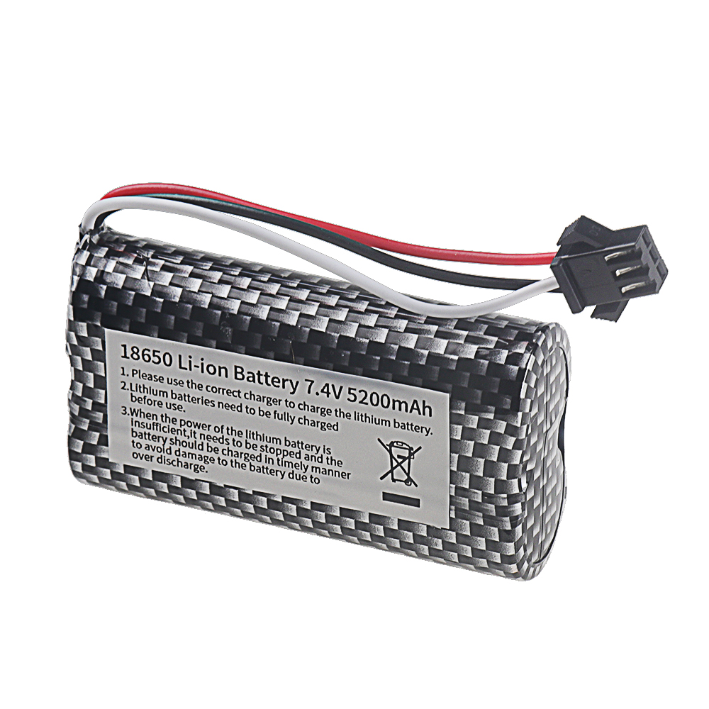 18650 リチウムイオン 7.4V 5200mAh バッテ - Rc Hobby Charger のレビューと価格