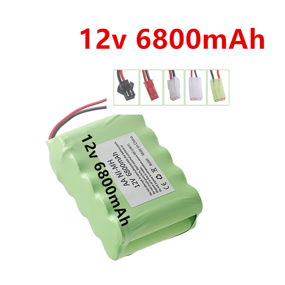 12v 6800mAh ニッケル水素充電式バッテリー タミヤ - Rc Hobby Light のレビューと価格