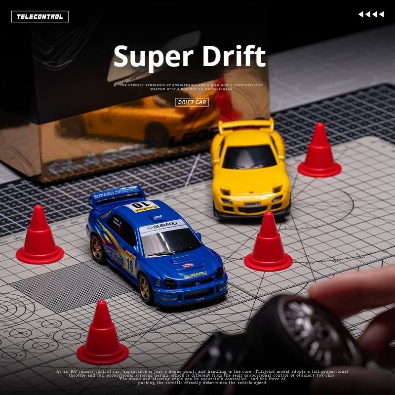 新型1/43デスクトップミニRCリモコンカー ドリフトカー  - Rc Hobby Desk のレビューと価格
