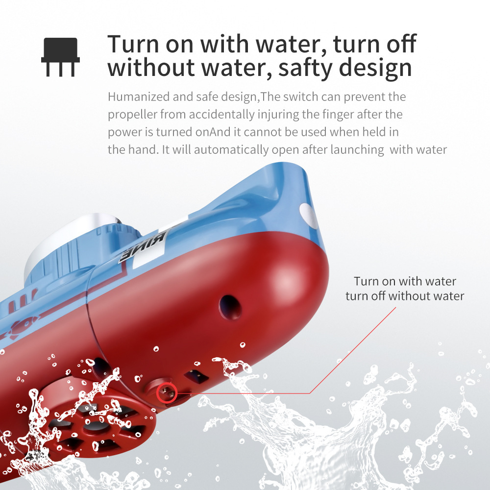 子供向けミニRC潜水艦 - 時速0.1mの防水潜水シミュレー - Rc Submarine Water のレビューと価格