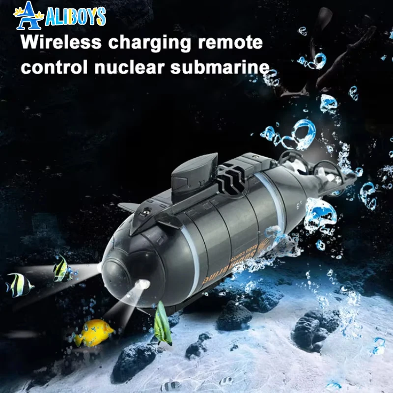 ミニ RC 潜水艦リモコンスピードボートデュアルモーター船電 - Rc Submarine Water のレビューと価格