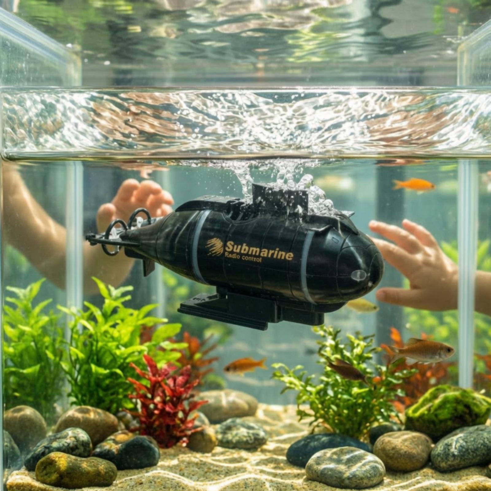 男の子向けミニRC潜水艦水遊びおもちゃ、リモコン付き充電式ダ - Rc Submarine Water のレビューと価格