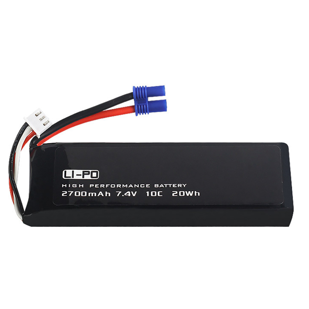 7.4V 2700mAh 10C オリジナルバッテリー Hu - Rc Hobby Hub のレビューと価格