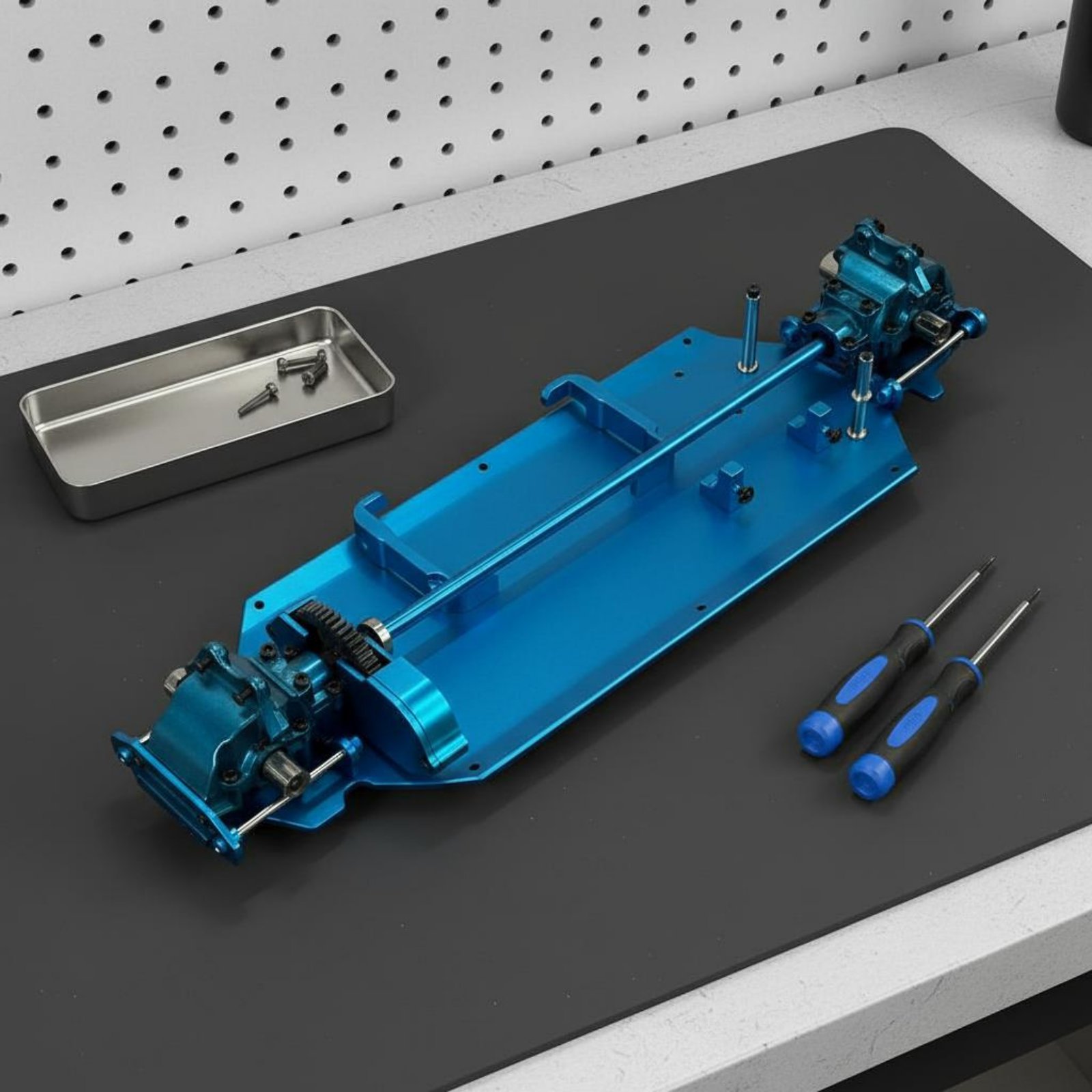 1/12 スケールカードライブトレインキット高性能金属 RC - Rc Hobby Kit のレビューと価格